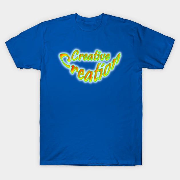 Creative Creation Neon Colored T-Shirt by Creative Creation